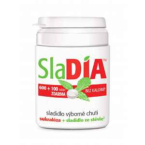 SlaDIA  sladidlo 600 + 100 tablet ZDARMA