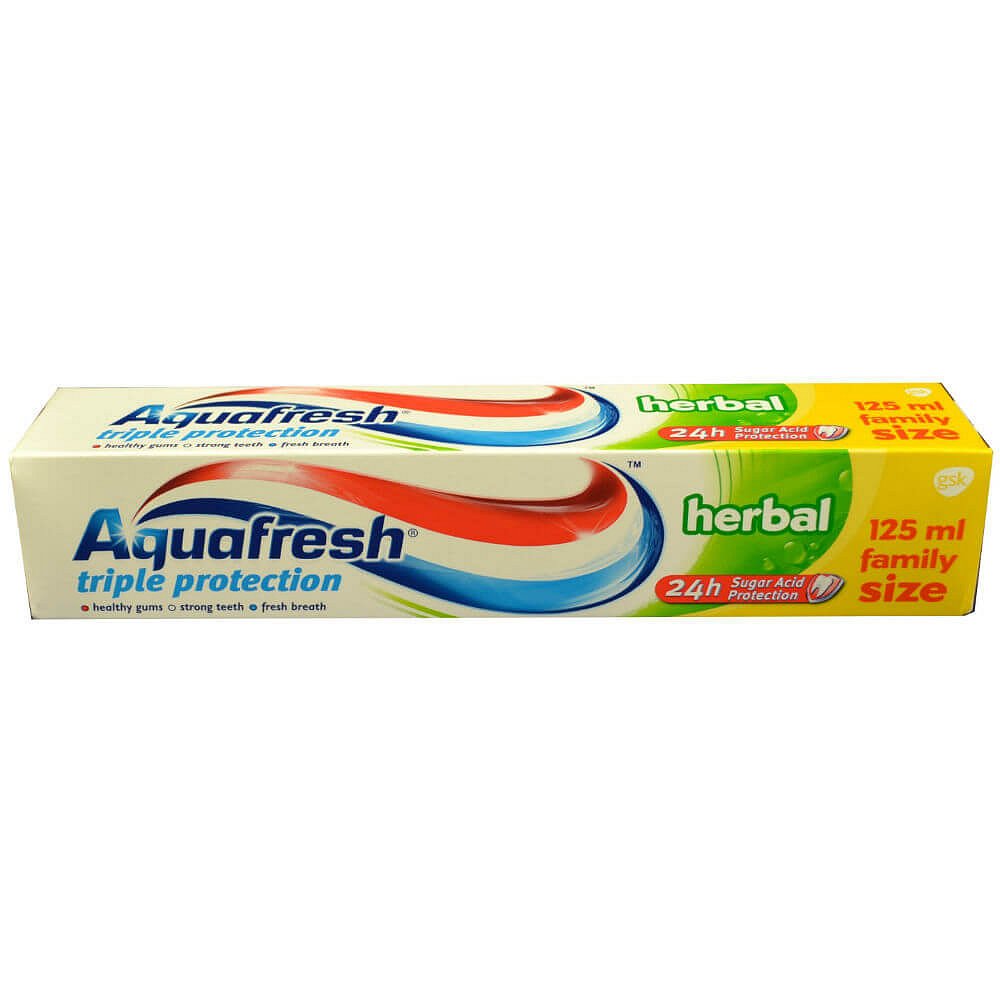Aquafresh 3 Total Care Herbal zubní pasta 75ml