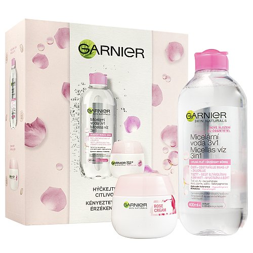 Garnier Rose dárková sada pro citlivou pleť 2ks