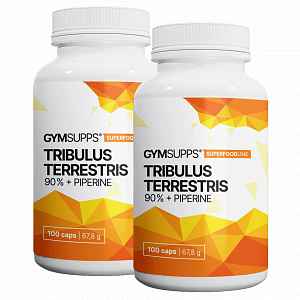 Gymsupps Tribulus Terrestris 90% s Piperinem 100 kapslí 1+1