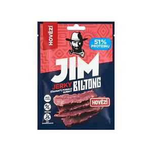 Jim Jerky Biltong sušené hovězí maso 20 g