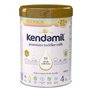 Kendamil 4 Premium Batolecí mléko HMO+ duhové XXL balení 1 kg