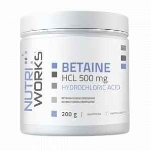 NutriWorks Betaine HCL 500mg - 200g