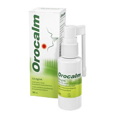 Orocalm 1.5mg/ml orální sprej 30ml