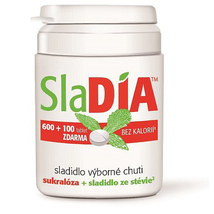 SlaDIA  sladidlo 600 + 100 tablet ZDARMA