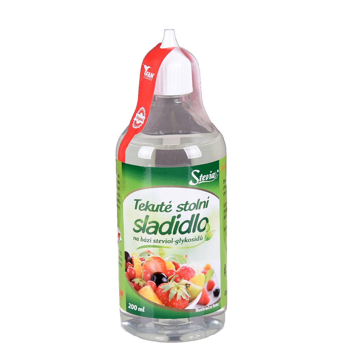 Stevia Tekuté stolní sladido na bázi steviol-glykosidů 200 ml