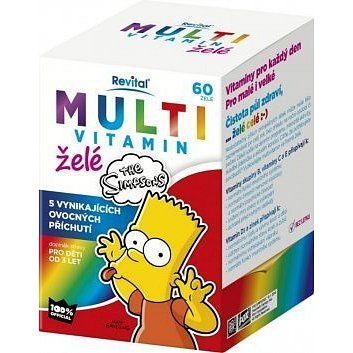 The Simpsons Multivitamin želé 50ks