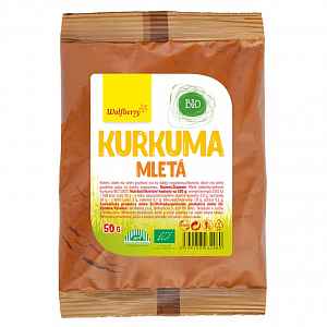 Kurkuma mletá BIO 50 g Wolfberry*