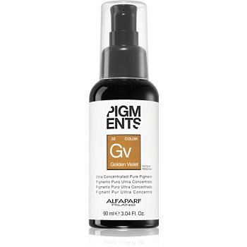 Alfaparf Milano Pigments pigmentové kapky na vlasy Golden Violet 90 ml