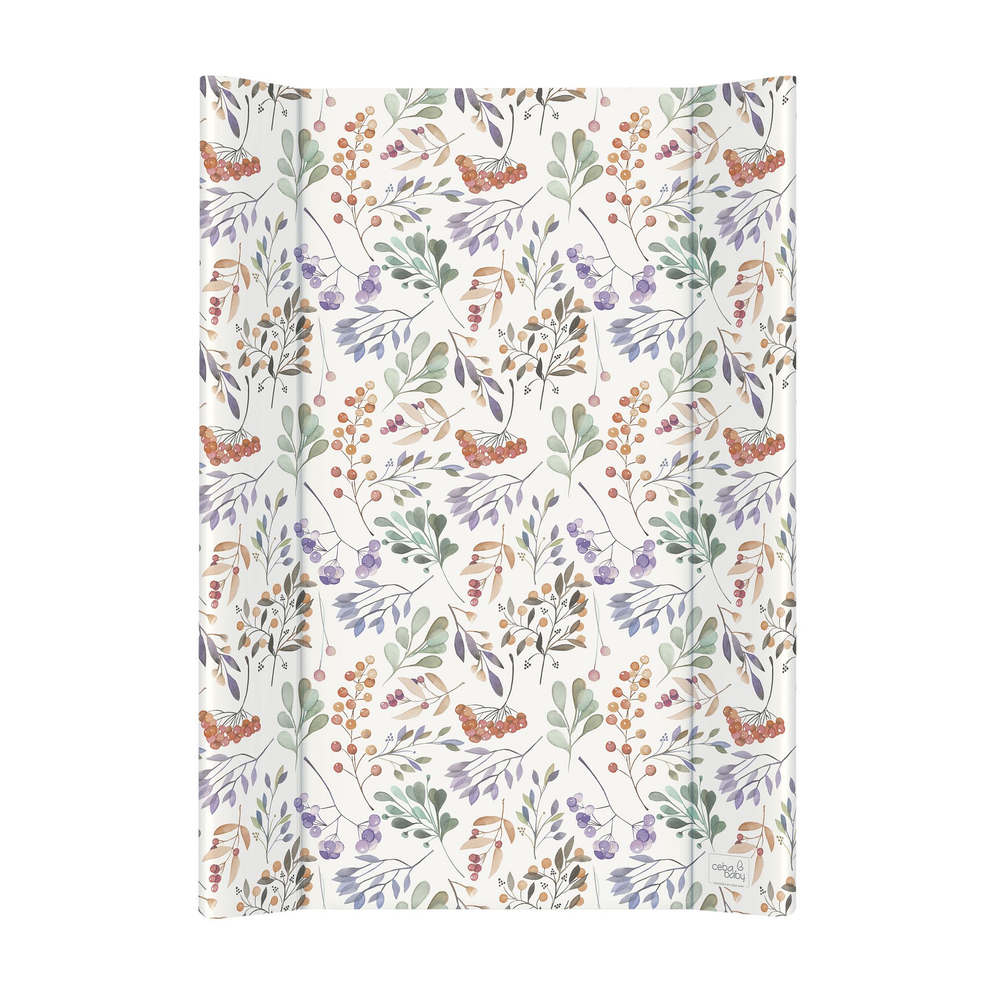 CEBA Podložka přebalovací 2-hranná s pevnou deskou (50x80) Comfort Rowanberry