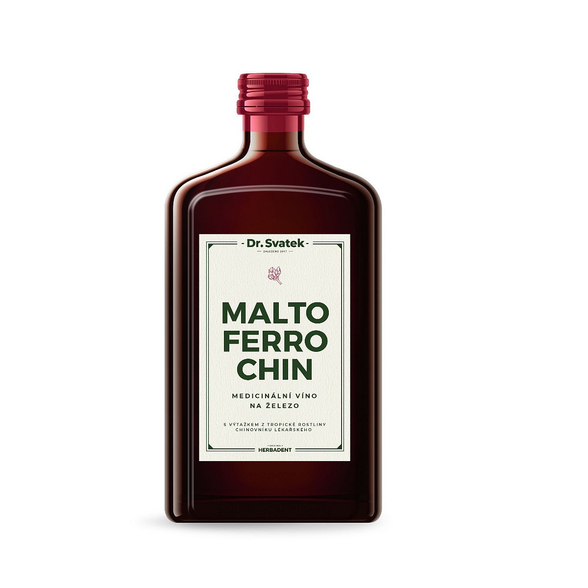 Dr. Svatek MALTOFERROCHIN sladové víno se železem 500 ml