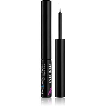 FacEvolution Hairplus tekuté oční linky s aktivními látkami pro růst řas odstín Black 1,5 ml