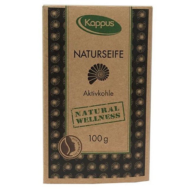 Natural wellness mýdlo 100 g 3-1425 Aktivní uhlí