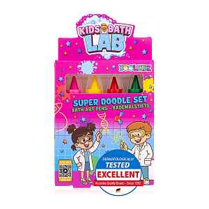 ACCENTRA Pastelky do vany koolkidz jablko 4 barvy 20 g