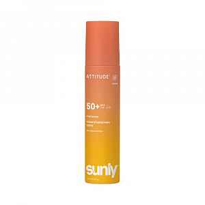 ATTITUDE Sunly Minerální opalovací krém ve spreji SPF 50+ s vůní tropického kokosu 75 ml