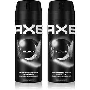 Axe Black Frozen Pear & Cedarwood deodorant a tělový sprej výhodné balení 2 x 150 ml
