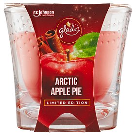Glade Limited Edition Candle Arctic Apple Pie parfémovaná svíčka  129 g