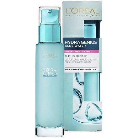 L´Oréal Paris Hydra Genius hydratační denní pleťová péče pro suchou a citlivou pleť 70ml