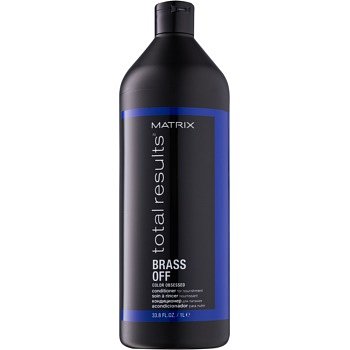 Matrix Total Results Brass Off výživný kondicionér s hydratačním účinkem pro profesionální použití 1000 ml