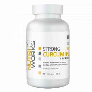 Strong Curcumin Piperine - 90 kapslí