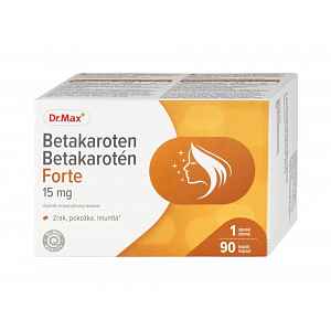 Dr. Max Betakaroten Forte 15 mg 90 kapslí