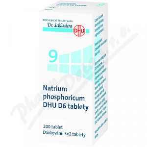 NATRIUM Phosphoricum DHU D6 No.9 200 tablet