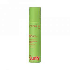 ATTITUDE Sunly Dětský minerální opalovací krém ve spreji SPF 50+ s vůní melounu a kokosu 75 ml