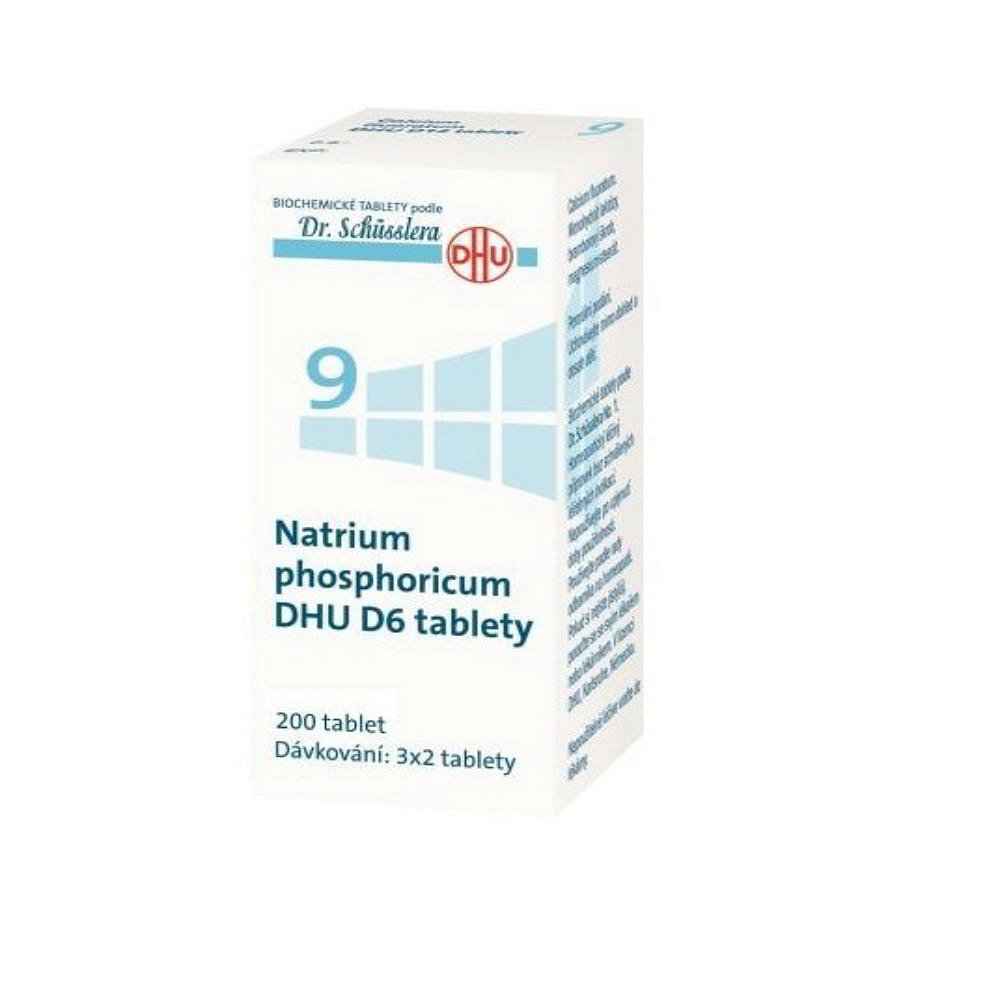 NATRIUM Phosphoricum DHU D6 No.9 200 tablet