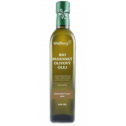 Olivový olej panenský BIO 500 ml Wolfberry*