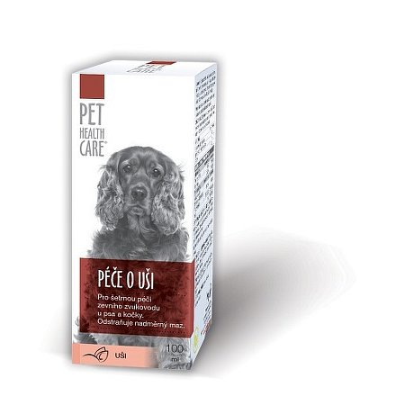 PET HEALTH CARE Péče o uši 100 ml