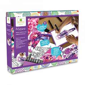 Sycomore Artissimo - XXL návrhářská dílna s LED světelnou podložkou - trendy outfity