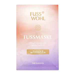 Fusswohl Maska na chodidla s bambuckým máslem 15 ml