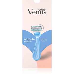 Gillette Venus Intimate dámský holicí strojek pro úpravu linie bikin + náhradní hlavice 2 ks