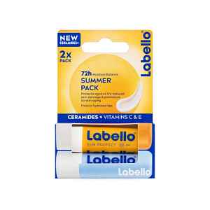 Labello Sun Protect OF 50 + Hydro Care OF 15 Pečující balzám na rty 2 x 4,8 g