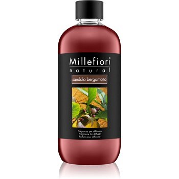 Millefiori Natural Sandalo Bergamotto náplň do aroma difuzérů 500 ml