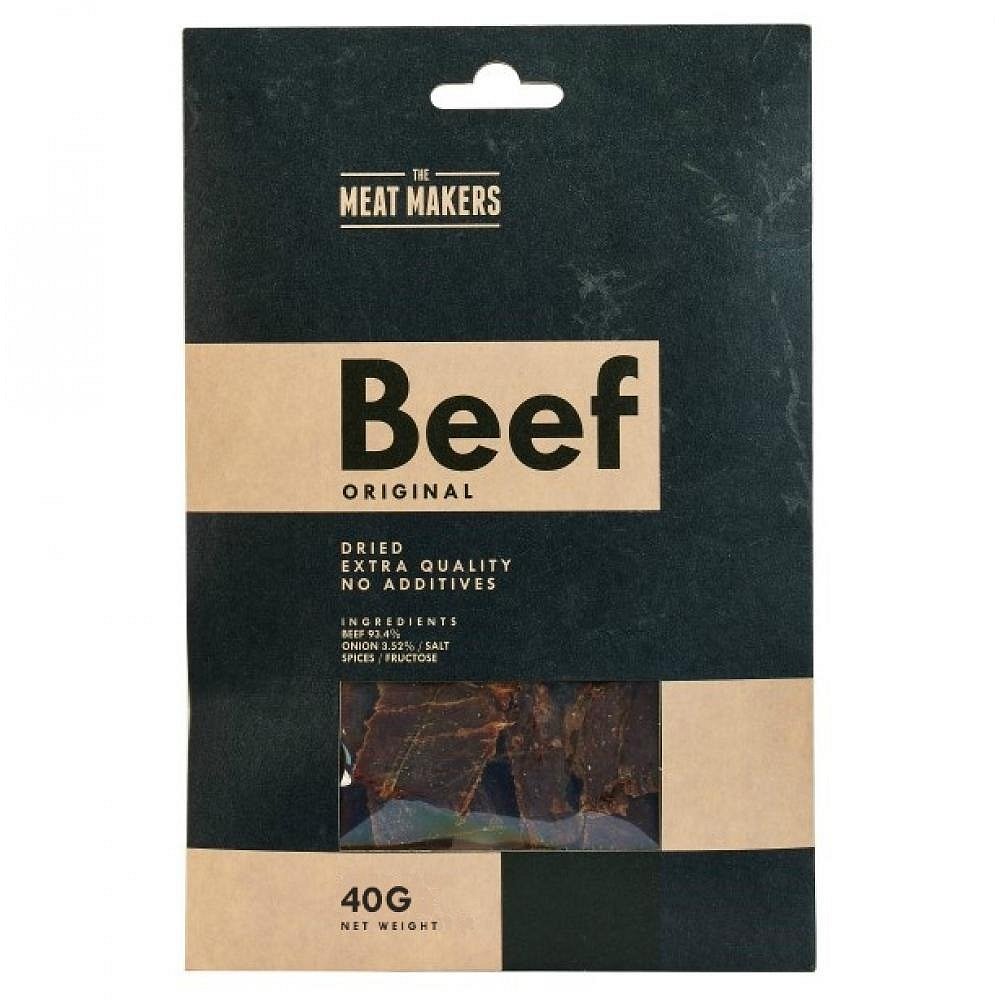 MEAT MAKERS Beef Jerky Original sušené maso 40 g