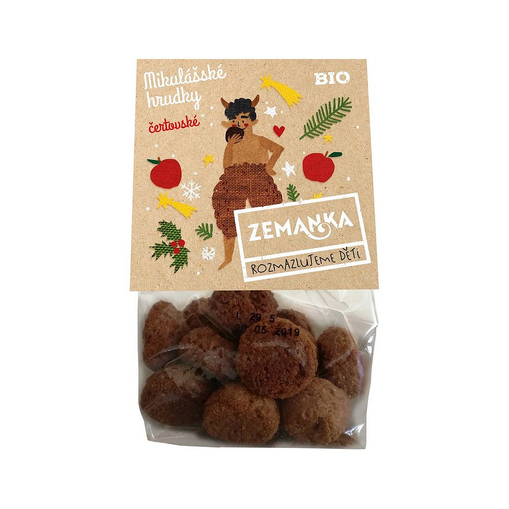ZEMANKA Mikulášské sušenky od čerta BIO 100 g