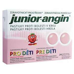 Junior-angin pastilky 24ks