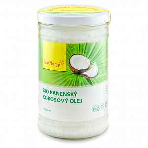 Panenský kokosový olej BIO 1000 ml Wolfberry 1+1 ZDARMA*