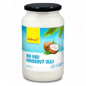 Panenský kokosový olej BIO 1000 ml Wolfberry 1+1 ZDARMA*