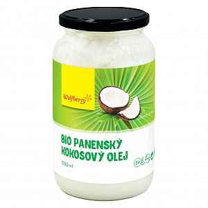 Panenský kokosový olej BIO 1000 ml Wolfberry 1+1 ZDARMA*