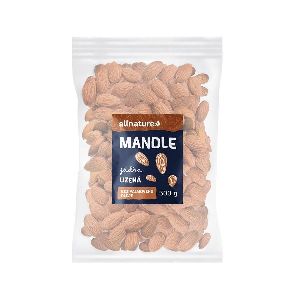 Allnature Mandle uzené 500 g