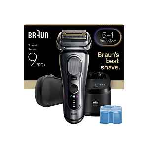 Braun Series 9 PRO+ 9667CC elektrický holicí strojek + stanice SmartCare stříbrný