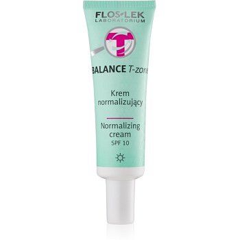 FlosLek Laboratorium Balance T-Zone normalizující denní krém SPF 10  50 ml