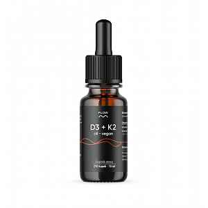 Flow Nutrition D3 + K2 oil vegan 10 ml