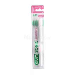GUM Sonic Sensitive náhradní hlavice 2 ks