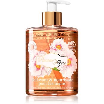 Jeanne en Provence Pivoine Féerie mycí gel pivoňka 500 ml