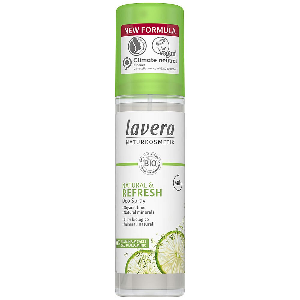 LAVERA Deodorant sprej Refresh s vůní limetky 75 ml