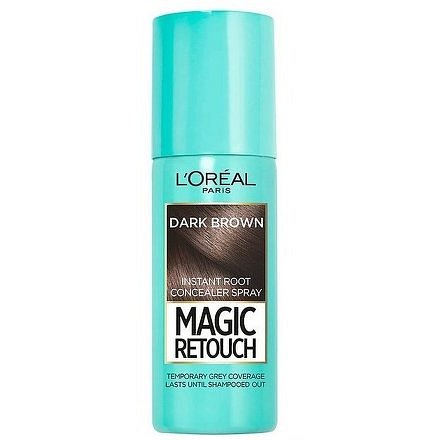 L´Oréal Paris Magic Retouch sprej pro okamžité zakrytí odrostů pro tmavě hnědé odstíny 75ml