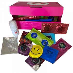 Sexy Elephant Sada různých kondomů – Explore pack (72 ks)